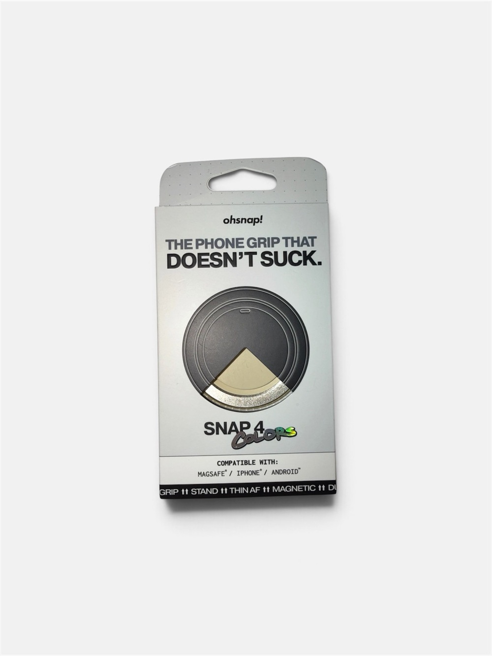 Oh Snap Colors Phone Grip - Cream